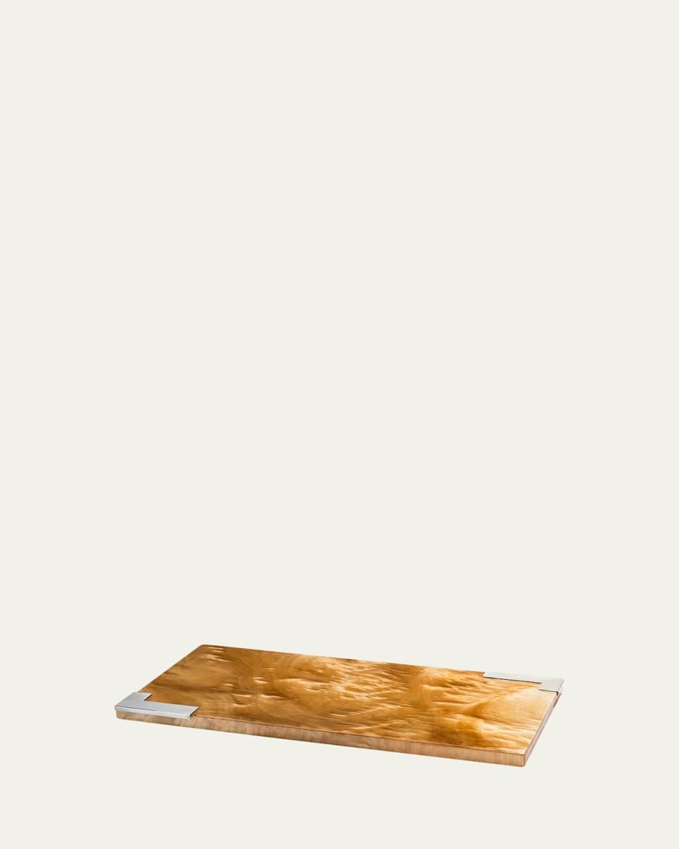 Burl Veneer Small Serving Board